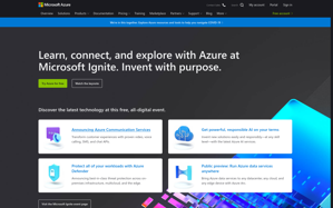 Хостинг Azure.Microsoft.Com