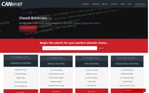 Хостинг Canhost.Ca