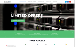 Хостинг Dedicatedonline.Net