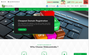 Хостинг Webcomindia.Net